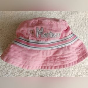 Pink Mariners Nike Baby Bucket Hat (12 months)